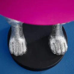 Tischleuchten-KARE Design Tischleuchte Hiding Bunny Magenta