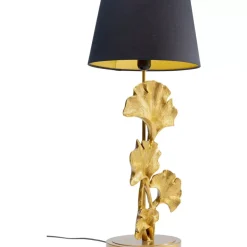 Tischleuchten-KARE Design Tischleuchte Leaf Gold