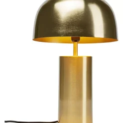 Tischleuchten-KARE Design Tischleuchte Loungy Gold