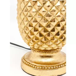 Tischleuchten-KARE Design Tischleuchte Pineapple Gold 47Cm