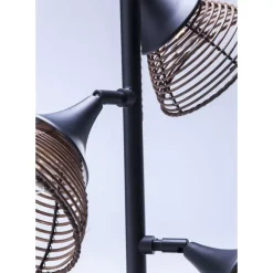 Tischleuchten-KARE Design Tischleuchte Rattan Tre