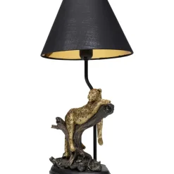 Tischleuchten-KARE Design Tischleuchte Relax Leopard 50Cm