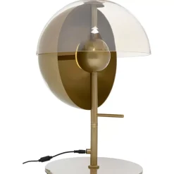Tischleuchten-KARE Design Tischleuchte Romy Gold 48Cm