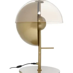 Tischleuchten-KARE Design Tischleuchte Romy Gold 48Cm