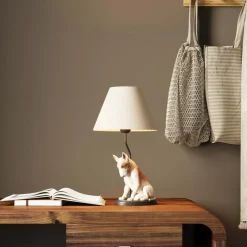 Tischleuchten-KARE Design Tischleuchte Sitting Dog 46Cm