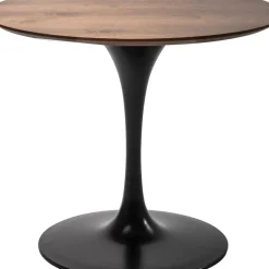 Tische-KARE Design Tischplatte Invitation Round Walnut O90Cm