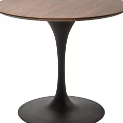 Tische-KARE Design Tischplatte Invitation Round Walnut O90Cm
