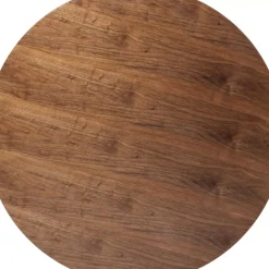 Tische-KARE Design Tischplatte Invitation Round Walnut O120Cm