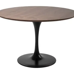 Tische-KARE Design Tischplatte Invitation Round Walnut O120Cm