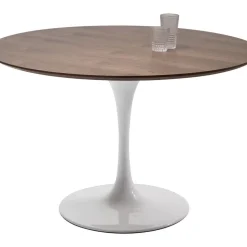 Tische-KARE Design Tischplatte Invitation Round Walnut O120Cm
