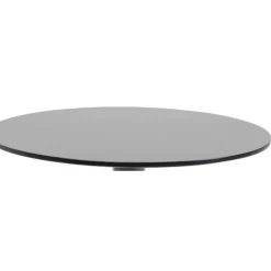 Tische-KARE Design Tischplatte Schickeria Schwarz O110Cm