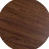 Tische-KARE Design Tischplatte Schickeria Walnussoptik O80Cm