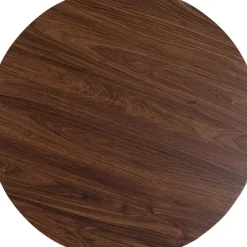 Tische-KARE Design Tischplatte Schickeria Walnussoptik O80Cm
