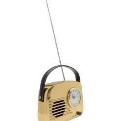 Uhren-KARE Design Tischuhr Nostalgie Handle 20X22Cm