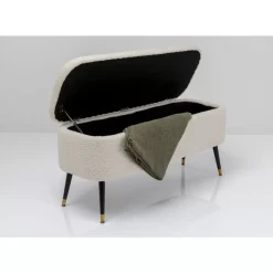 Sitzbänke-KARE Design Truhenbank Rico Weis