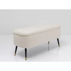 Sitzbänke-KARE Design Truhenbank Rico Weis