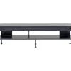 Kommoden & Sideboards-KARE Design Tv Regal Montieri Anthrazit 160X47Cm