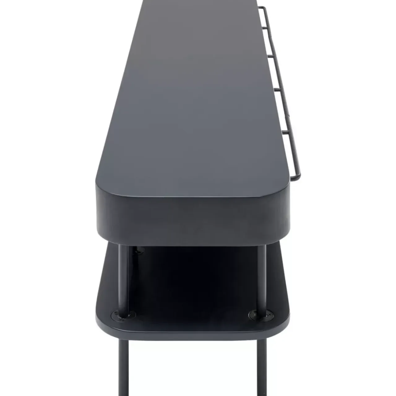 Kommoden & Sideboards-KARE Design Tv Regal Montieri Anthrazit 160X47Cm