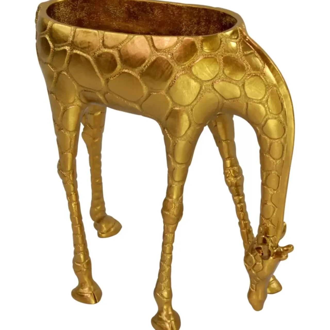Deko & Geschenkartikel-KARE Design Ubertopf Giraffe Greta,Gold