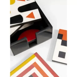 Geschirr & Tischaccessoires-KARE Design Untersetzer Artistic Multi (6/Set)