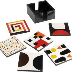 Geschirr & Tischaccessoires-KARE Design Untersetzer Artistic Multi (6/Set)