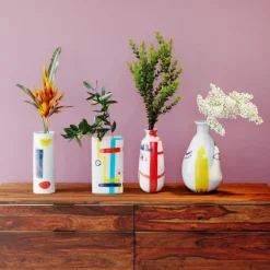 Vasen-KARE Design Vase Art Face Colore 38
