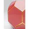 Vasen-KARE Design Vase Art Pastell Rot 17Cm
