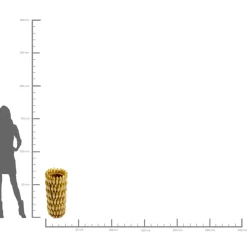 Vasen-KARE Design Vase Banana Gold 79