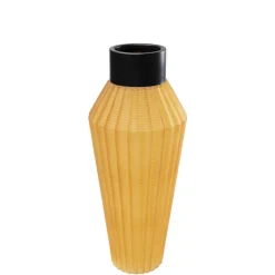 Vasen-KARE Design Vase Barfly Amber Matt 43Cm