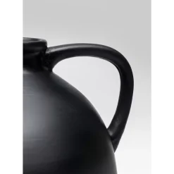 Vasen-KARE Design Vase Bia Schwarz 31Cm