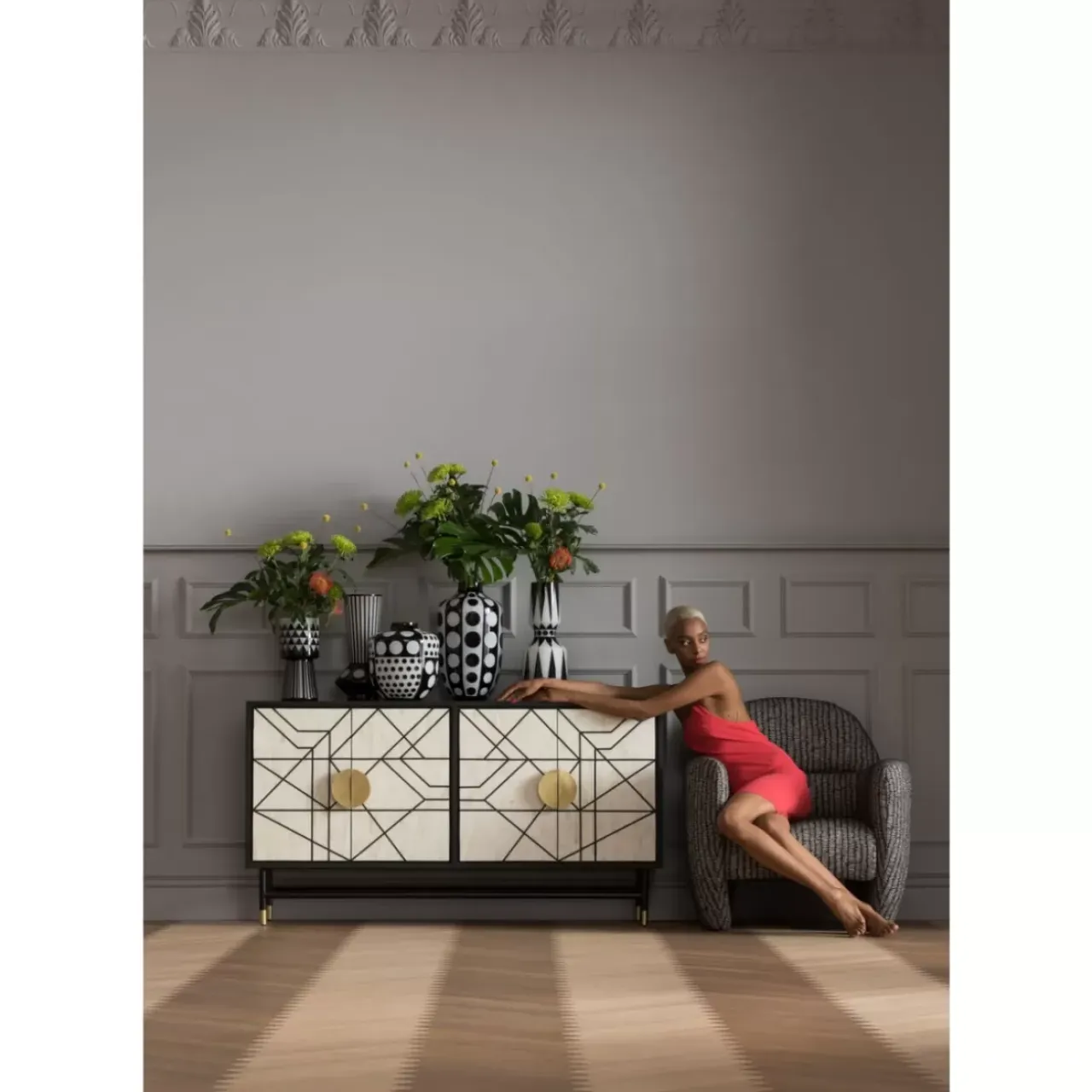 Vasen-KARE Design Vase Brillar 44Cm