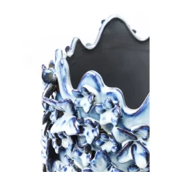 Vasen-KARE Design Vase Butterflies Lightblue 50Cm