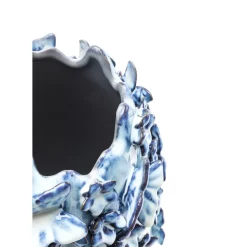 Vasen-KARE Design Vase Butterflies Lightblue 35Cm