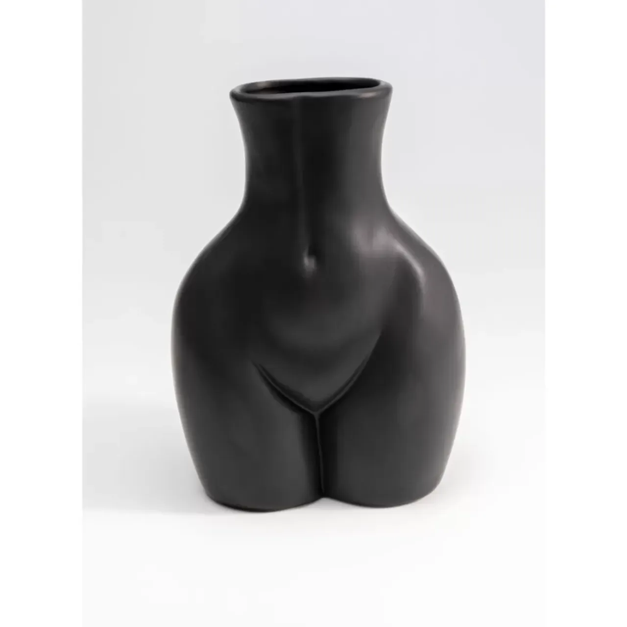 Vasen-KARE Design Vase Donna Schwarz 22Cm