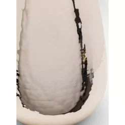 Vasen-KARE Design Vase Fabuloso Silber 46Cm