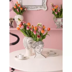 Vasen-KARE Design Vase Favola Lady 26Cm