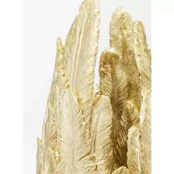 Vasen-KARE Design Vase Feathers Gold 80