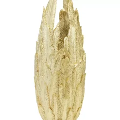 Vasen-KARE Design Vase Feathers Gold 80