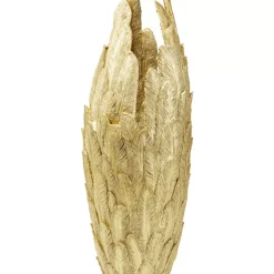 Vasen-KARE Design Vase Feathers Gold 91