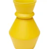 Vasen-KARE Design Vase Gina Gelb 25Cm