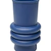 Vasen-KARE Design Vase Gina Trible Blau 17Cm