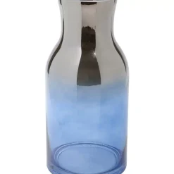 Vasen-KARE Design Vase Glow Blau 30Cm