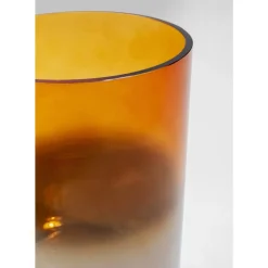 Vasen-KARE Design Vase Glow Orange 20Cm