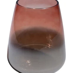 Vasen-KARE Design Vase Glow Rot 23Cm