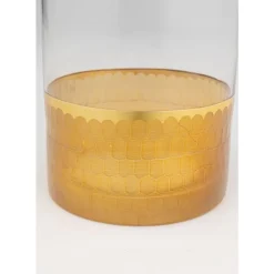 Vasen-KARE Design Vase Golden Flow 25Cm