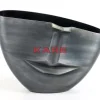 Vasen-KARE Design Vase Half Face Anthrazit 31Cm