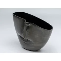 Vasen-KARE Design Vase Half Face Anthrazit 31Cm
