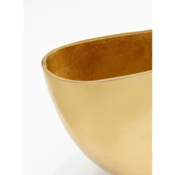 Vasen-KARE Design Vase Half Face Gold 38Cm
