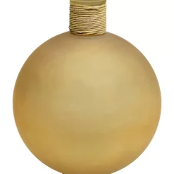 Vasen-KARE Design Vase Isola Belly Braun 44Cm