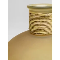 Vasen-KARE Design Vase Isola Belly Braun 44Cm